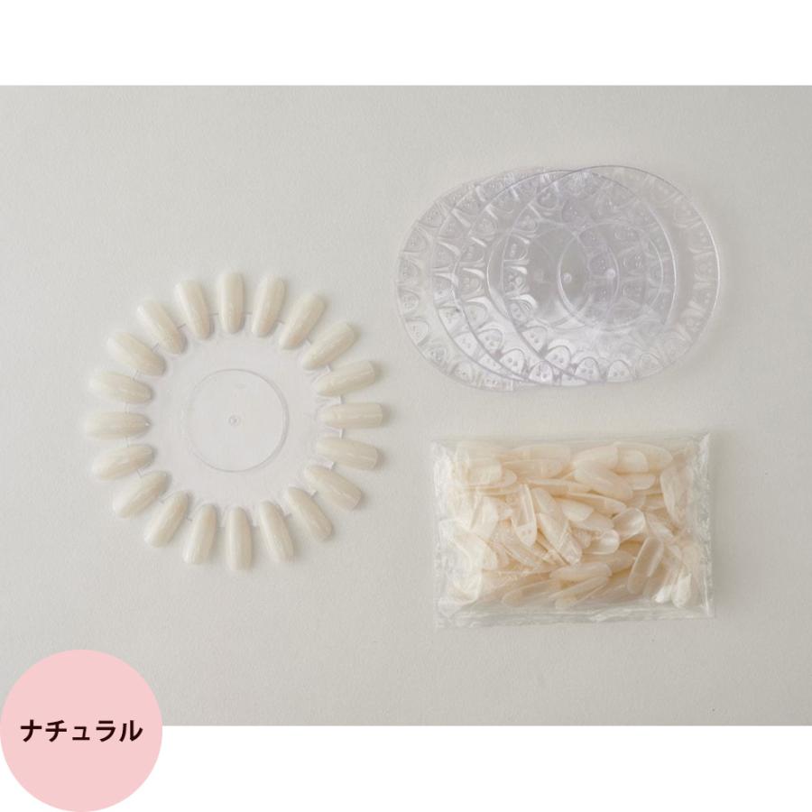 Simplicity シンプリシティ ネイルアートディスク 着脱タイプ 円盤5枚チップ100枚 全2色（ナチュラル クリア） | ブランド登録なし | 03