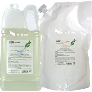 テクノエイト ロハスハーブ シャンプー＆トリートメント モイスト セット / 2000mL+2000g | テクノエイト