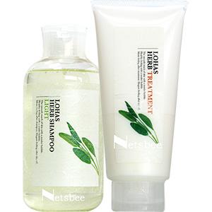 テクノエイト ロハスハーブ シャンプー＆トリートメント ライト セット / 300mL+200g | テクノエイト