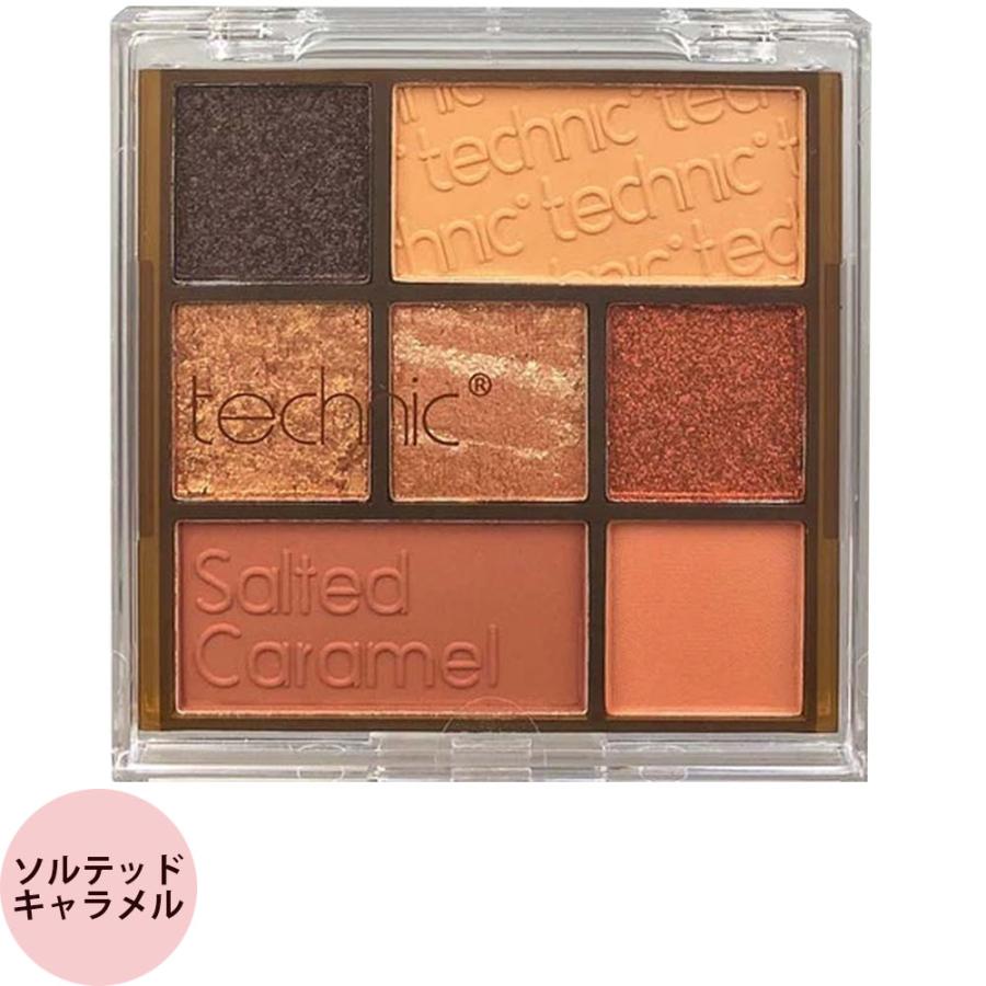 technic テクニック アイシャドウ パレット 7色 （全3種）（メール便 対応） | ブランド登録なし | 02