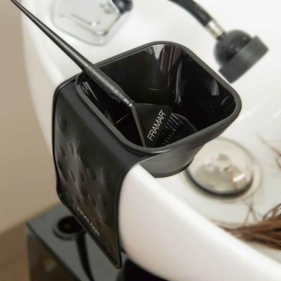 フラマー トーニングタブ CB-TUB-BLK デザインカラー スパ トリートメント シャンプー台 サロン業務用 サロンツール 美容院 理容室 美容師 FRAMAR | トリコ インダストリーズ | 04