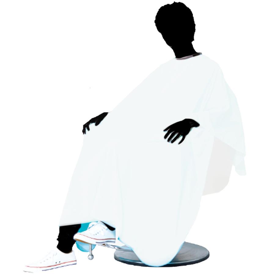 ワコウ シワシワルック ニュービッグ刈布 面ファスナー/ヒモ 5510 全14種類・7色 防水加工 カット クロス 帯電防止 業務用 美容室 理髪店 | ブランド登録なし | 22