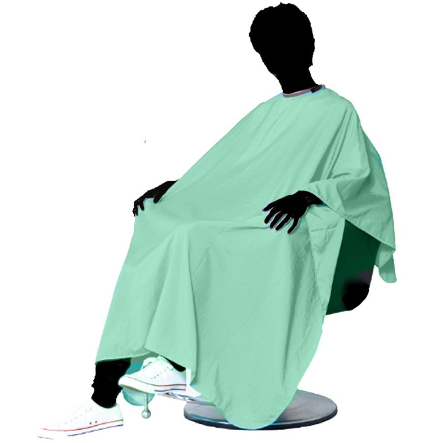 ワコウ シワシワルック ニュービッグ刈布 面ファスナー/ヒモ 5510 全14種類・7色 防水加工 カット クロス 帯電防止 業務用 美容室 理髪店 | ブランド登録なし | 23