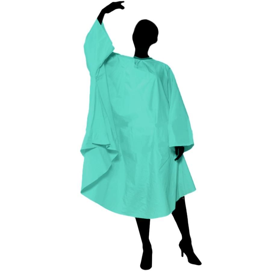 ワコウ シワシワルック カラードレス BIG/斜めマジック 3100B-N 全9色 防水加工 カット クロス シワ加工 業務用 美容室 理髪店 | ブランド登録なし | 18