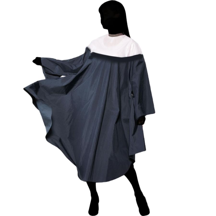 ワコウ マジカルファッションドレス 3161 全4色 防水加工 カット クロス 帯電防止 シワ加工 業務用 美容室 理髪店 | ブランド登録なし | 08