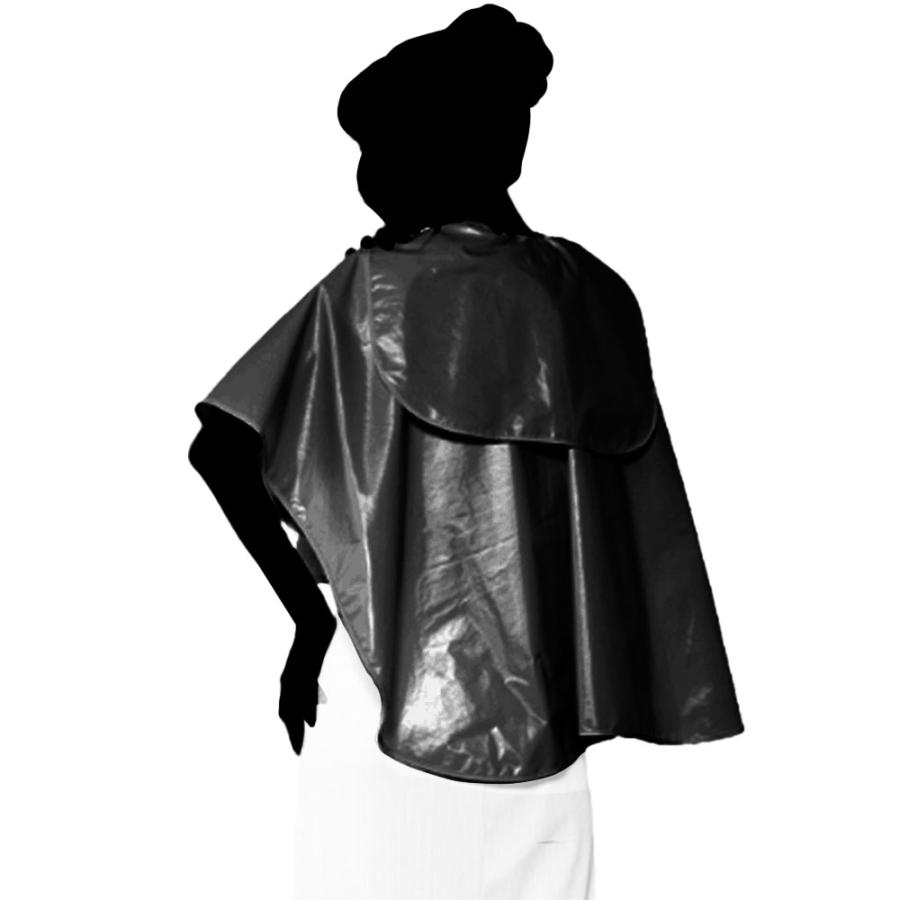 ワコウ ピタットケープドロッパー付 3795W 全4色 防水加工 クロス シャンプー ヘアダイ ヘアカラー 業務用 美容室 理髪店 | ブランド登録なし | 07