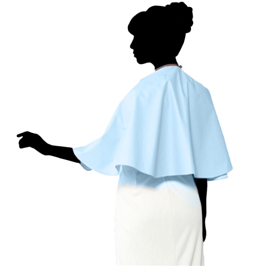 ワコウ ワイドカバーケープ デオドランドタイプ 3792 全5色 防水加工 クロス シャンプー ヘアダイ ヘアカラー 業務用 美容室 理髪店 | ブランド登録なし | 07