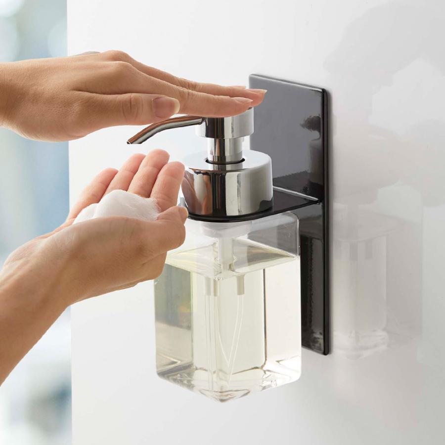 マグネットディスペンサーホルダー タワー 泡タイプ （ホワイト・ブラック） 山崎実業 tower 5226 5227 | tower | 08