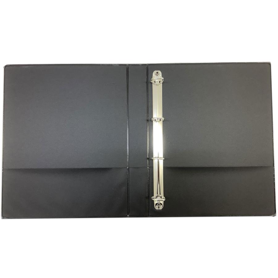 オフィスデポ　バインダー　3穴　Dリング　黒　ファイル 24冊 オフィスデポ バインダー 3穴 Dリング 黒 ファイル 24冊