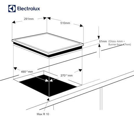 Electrolux IHクッキングヒーター EHI326CB」