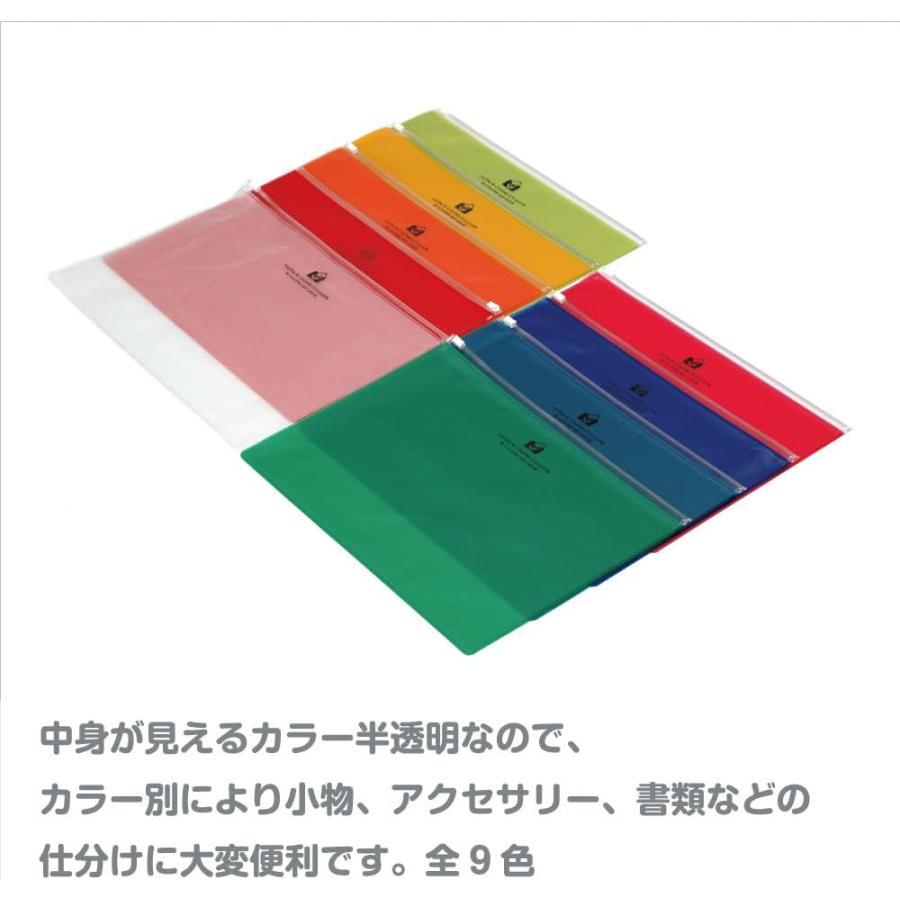 100枚セット　エトランジェディコスタリカ ファイルケース ジッパー式 B5 エトランジェ・ディ・コスタリカ ファイルケース ジッパー式 B5