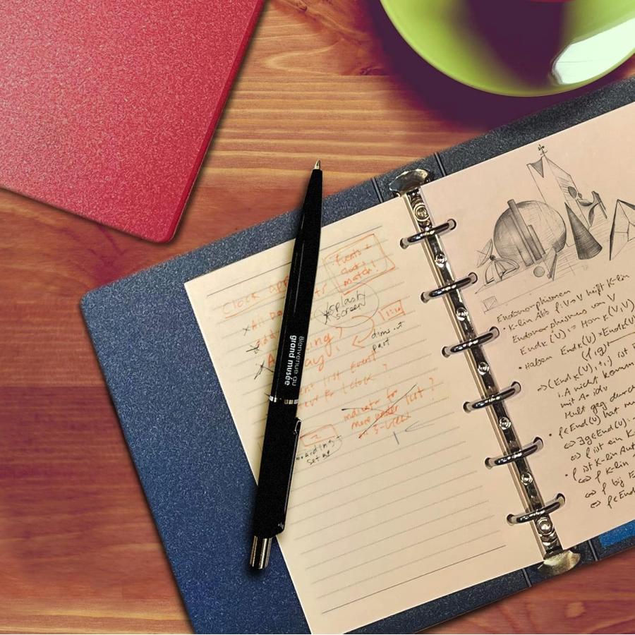 エトランジェ・ディ・コスタリカ バインダー ソリッド ミニ 6穴 白 SLD