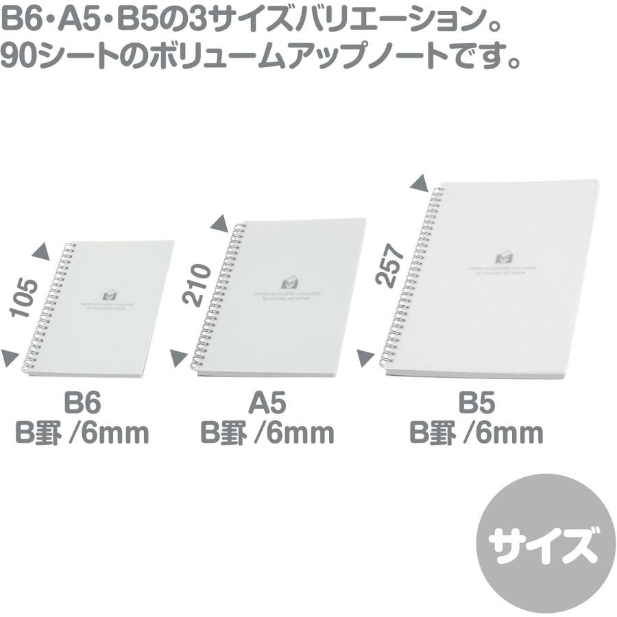 エトランジェ・ディ・コスタリカ ダブルリングノート 90シート