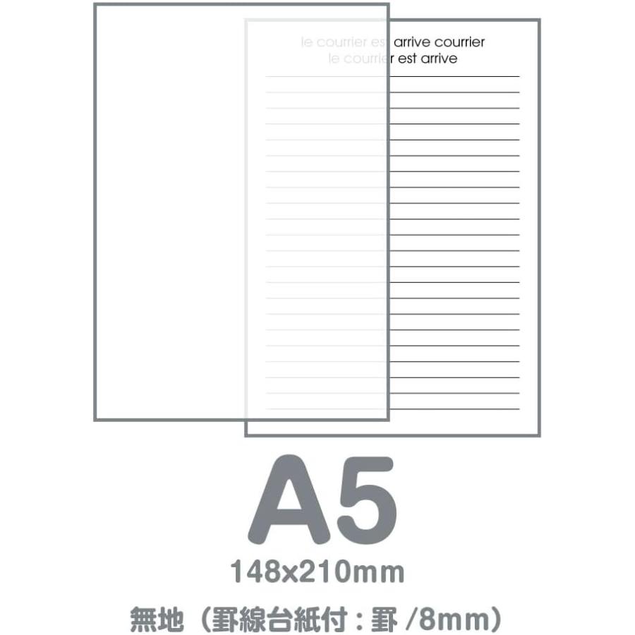 エトランジェ・ディ・コスタリカ A5レターセット LT6-F-06 ホワイト
