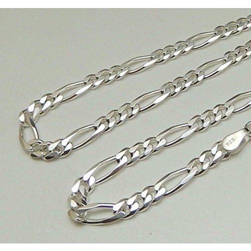 メカニカル 太い（幅5.1mm 長さ45cm） 長さ、太さ選択肢あり シルバー