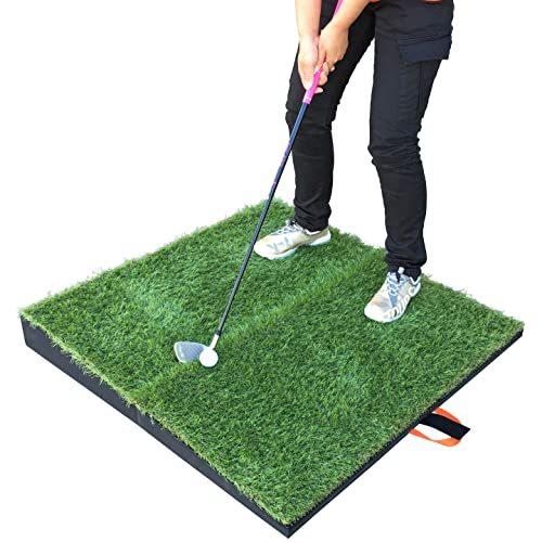人工芝 ゴルフ グリーン マット ドライバー 屋外 ゴルフ練習 パター マモルタイン 折り畳み式 ゴルフ傾斜マット