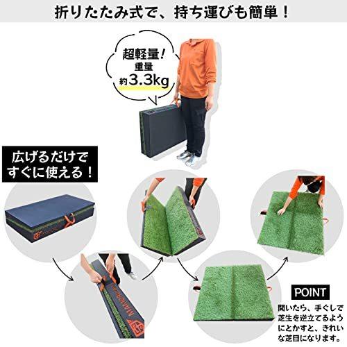 《送料込》 人工芝 ゴルフ グリーン マット ドライバー 屋外 ゴルフ練習 パター マモルタイン 折り畳み式 ゴルフ傾斜マット 【WSO8968089454】(32155円)