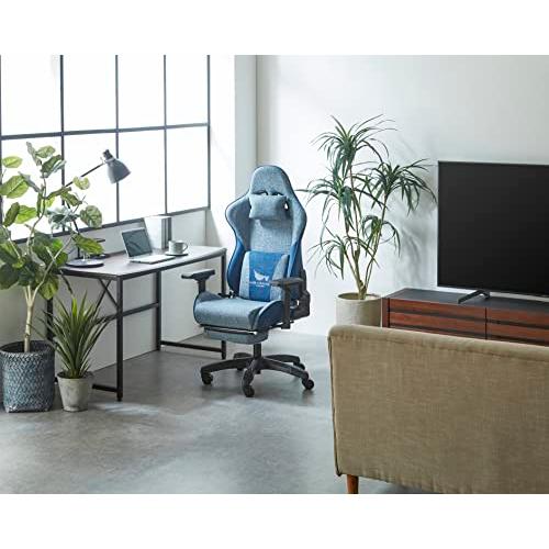 A7人気シール帳 玄人志向 GALAKURO GAMING ゲーミングチェア ファブリック オーキッドブルー ゲーム テレワーク Heimishシリーズ GG-C/HEIMISH-OB 【QG7017712637】(25162円)