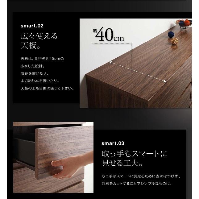 衣類収納 4段 ブラウン おしゃれ 幅60 nux ヌクス チェスト 洋服タンス たんす ランドリーチェスト 収納の画像