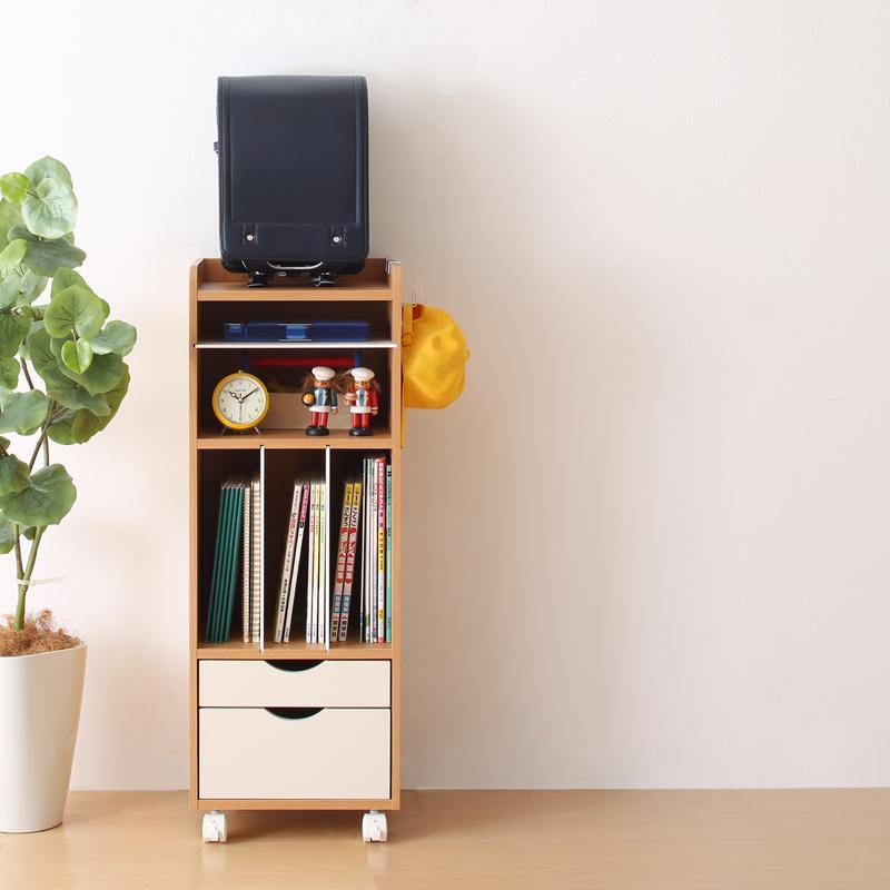 ランドセルラック リビング 幅33 収納ラック ランドセル収納 使い勝手