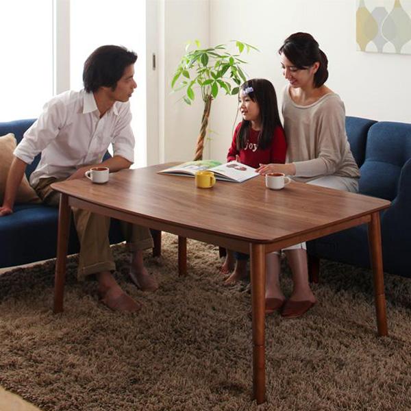 こたつテーブル ハイタイプ 長方形 120×80 おしゃれ 4段階 高さ こたつテーブル ハイタイプ 長方形 120×80 おしゃれ 4段階 高さ