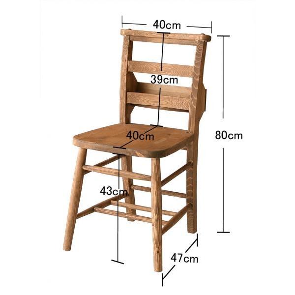 ダイニングチェア 椅子 Chelsey*Mom チェルシー・マム チャーチチェア