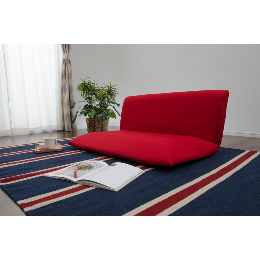 座椅子 ソファ 二人掛け 安い 肘なし コンパクト ローソファー リクライニングチェア 2人掛け ソファ リベラ フロアソファ 幅100 完成品 日本製 人気 インテリア家具のエッジーノイエ 通販 Yahoo ショッピング