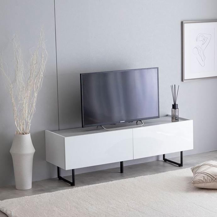 テレビ台 ローボード 120 白 グレー おしゃれ テレビボード 120cm