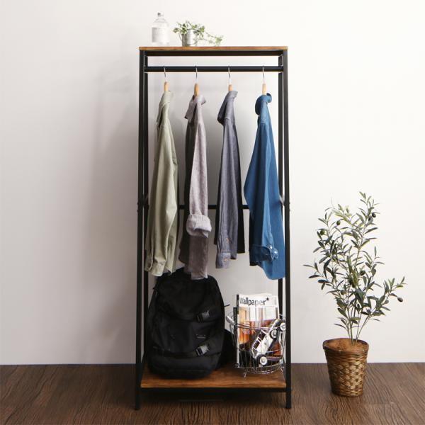 ハンガーラック おしゃれ スリム 木製 ヴィンテージ Cordette コルデット 洋服掛け コートハンガー Sonicacts Com