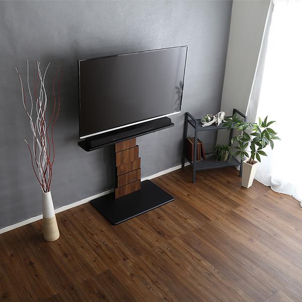 【名古屋受渡】天然木 テレビスタンド ハイタイプ　ブラウン 名古屋受渡】天然木 テレビスタンド ハイタイプ ブラウン 楽天