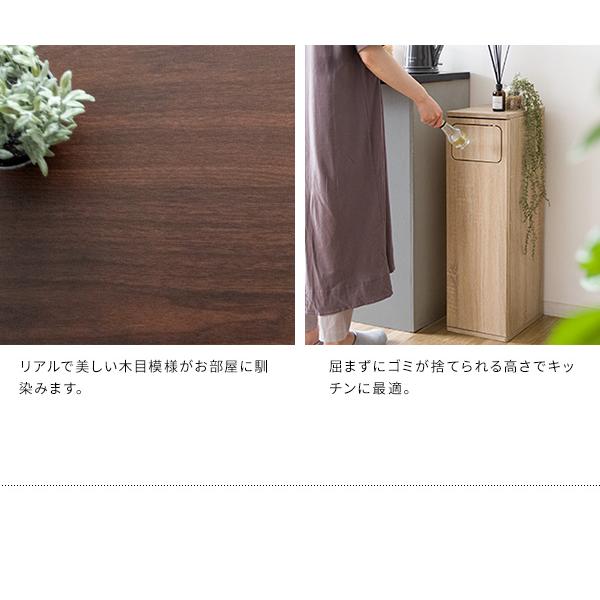宮武製作所 ダストボックス おしゃれ スリム ごみ箱 ゴミ箱 45L