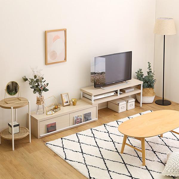 テレビ台 完成品 ローボード 北欧 おしゃれ テレビボード 収納 伸縮