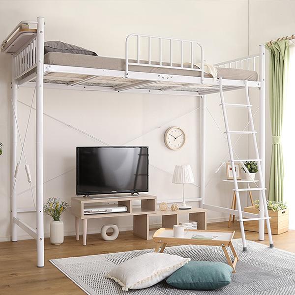 ⭐️今週末に限り⭐️ロフトベッド　定価4.5万 ホームテイスト（HOME taste） ロフトベッド ハイタイプ 宮付き