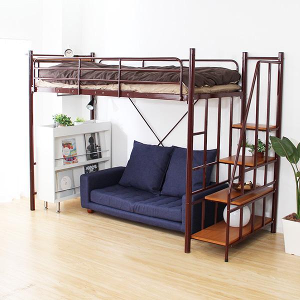 ホームテイスト（HOME taste） ロフトベット シングル 階段付き