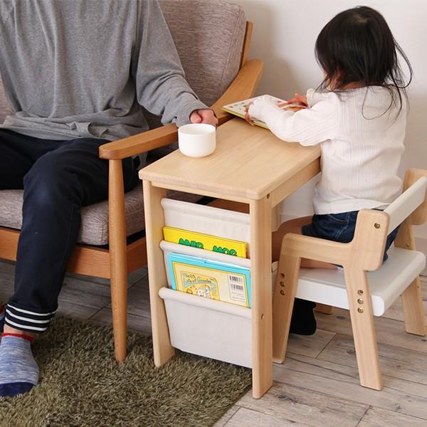 ICHIBA キッズデスクセット 子供 デスク 木製 シンプル おしゃれ