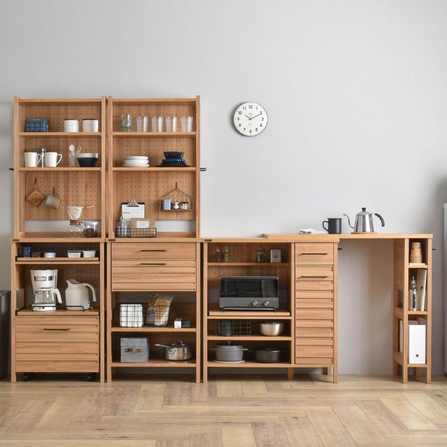 4FUL（フォーフル） キャビネット 木製 90cm 白 北欧 おしゃれ 人気