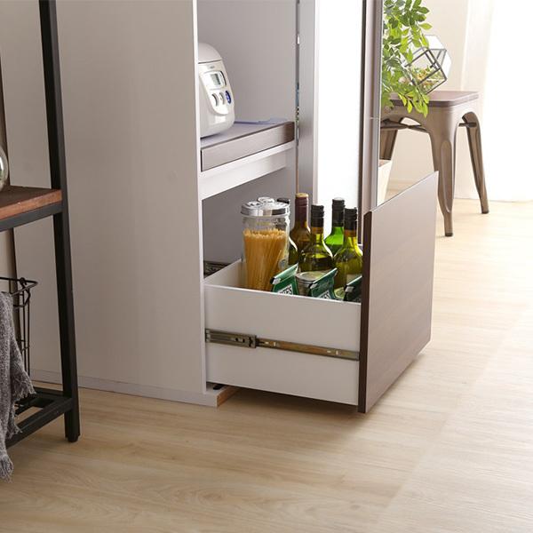 ホームテイスト（HOME taste） 食器棚 おしゃれ 引き戸 ハイタイプ