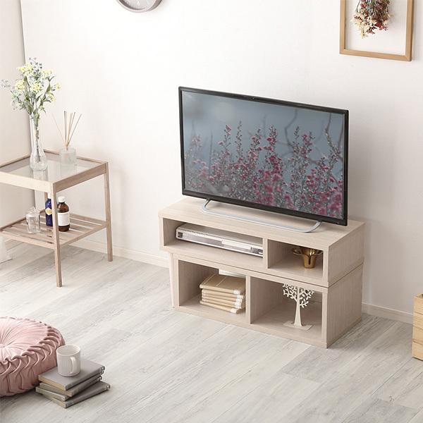 ホームテイスト（HOME taste） テレビ台 伸縮式 おしゃれ ローボード