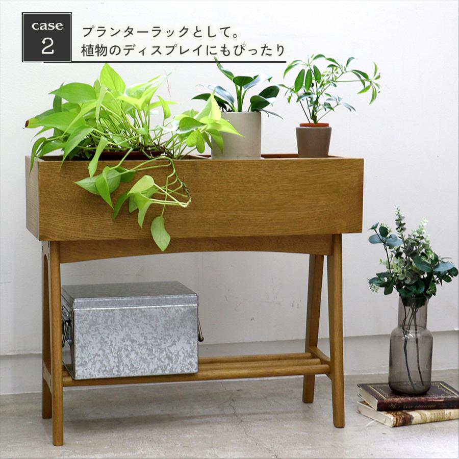 ICHIBA（市場） サイドテーブル 木製 収納 北欧 おしゃれ ソファサイド