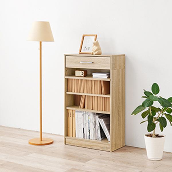 【幅60cm】本棚 薄型 スリム シンプル おしゃれ ブックラック【ナチュラル】 本棚 薄型 スリム 幅60 シンプル おしゃれ ブックラック ブック