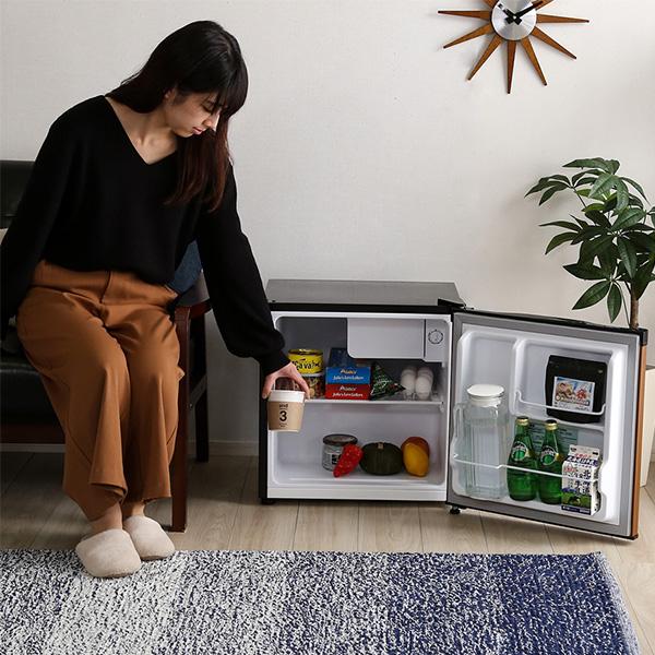 ミニ冷蔵庫 おしゃれ 寝室 ペットボトル 小型 46L 1ドア 冷蔵庫 ミニ冷蔵庫 おしゃれ 寝室 ペットボトル 小型 46L 1ドア 冷蔵庫