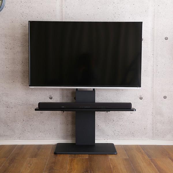 テレビ台 テレビボード テレビスタンド TV台  黒  北欧 ウッド ホームテイスト（HOME taste） テレビスタンド ロータイプ 壁寄せ 首