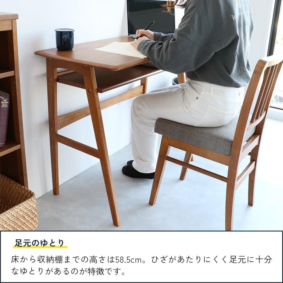 ICHIBA（市場） テーブル デスク 机 パソコンデスク 収納付き ハイ