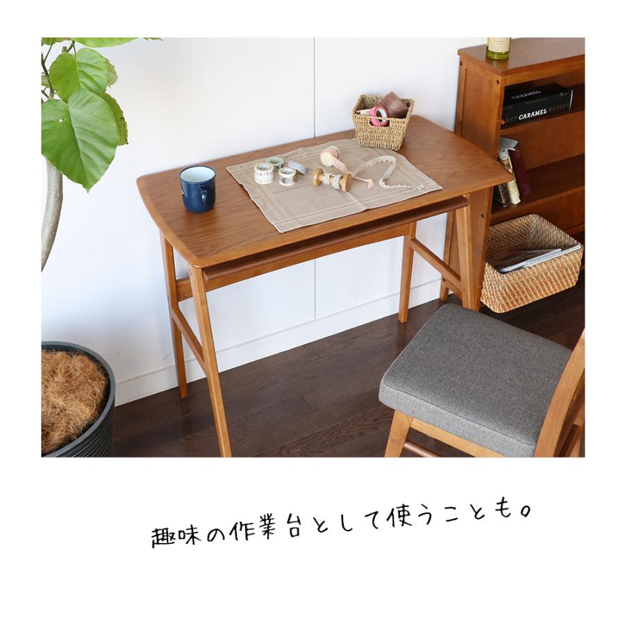 ICHIBA（市場） テーブル デスク 机 パソコンデスク 収納付き ハイ