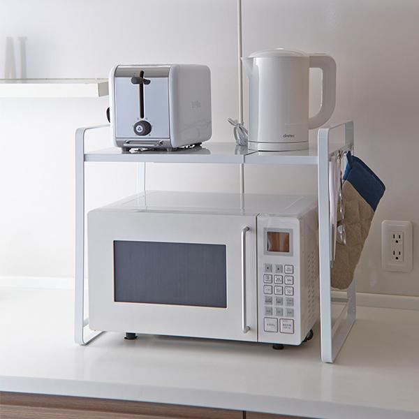 伸縮レンジラック タワー ホワイト ブラック 山崎実業 Tower レンジラック 電子レンジ オーブンレンジ 収納 ラック おしゃれ Tower 3130 インテリア家具のエッジーノイエ 通販 Yahoo ショッピング