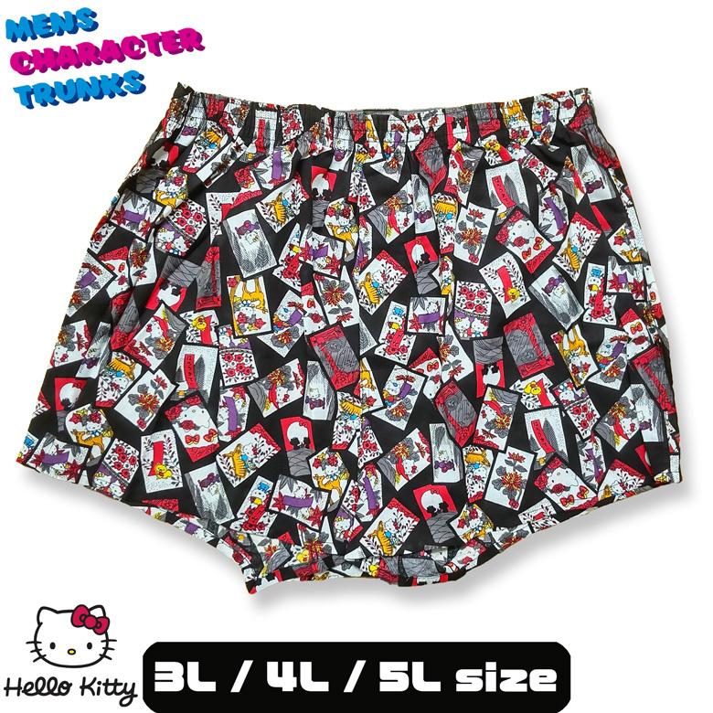 サンリオ ハロー キティ 花札 柄 総柄 トランクス パンツ メンズ 綿100 可愛い かわいい 下着 キャラクター 大きいサイズ Ct2108k ネットショップ エスト 通販 Yahoo ショッピング