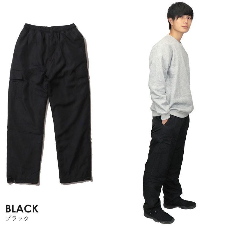 高級感 裏ボアパンツ 暖パン ナイロンパンツ カーゴ メンズ 防寒パンツ Clothing