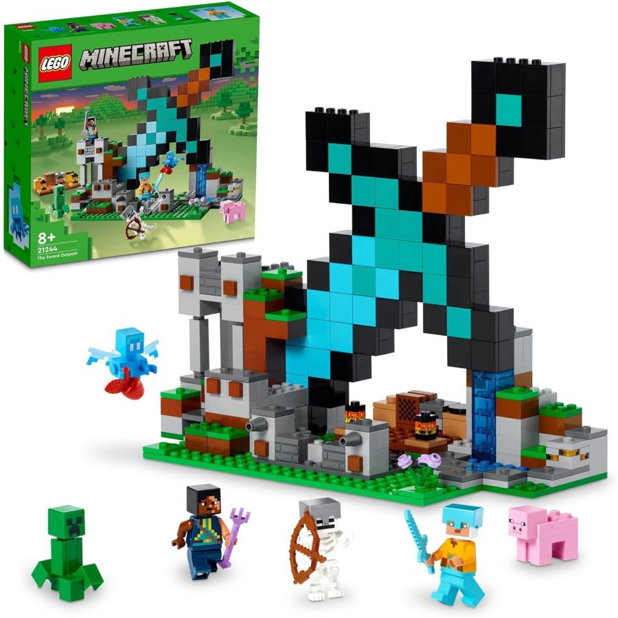 【Maaページ】 LEGO（レゴ） LEGO 21244 マインクラフト ダイヤモンドの剣の基地