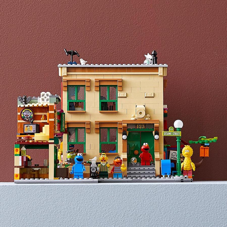 LEGO IDEAS レゴ アイデア セサミストリート 123番地 21324 大人レゴ 