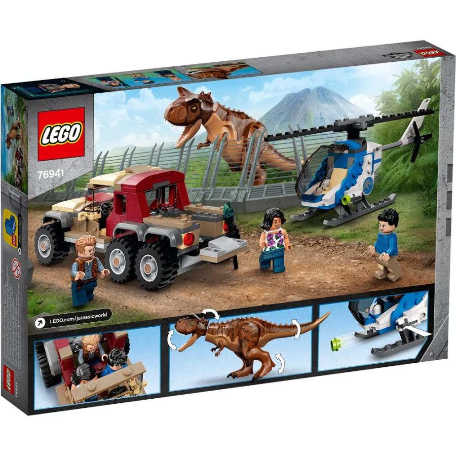 レゴ LEGO ジュラシック・ワールド カルノタウルスの大追跡 76941 恐竜 知育おもちゃ ブロック｜netshop-forest｜05